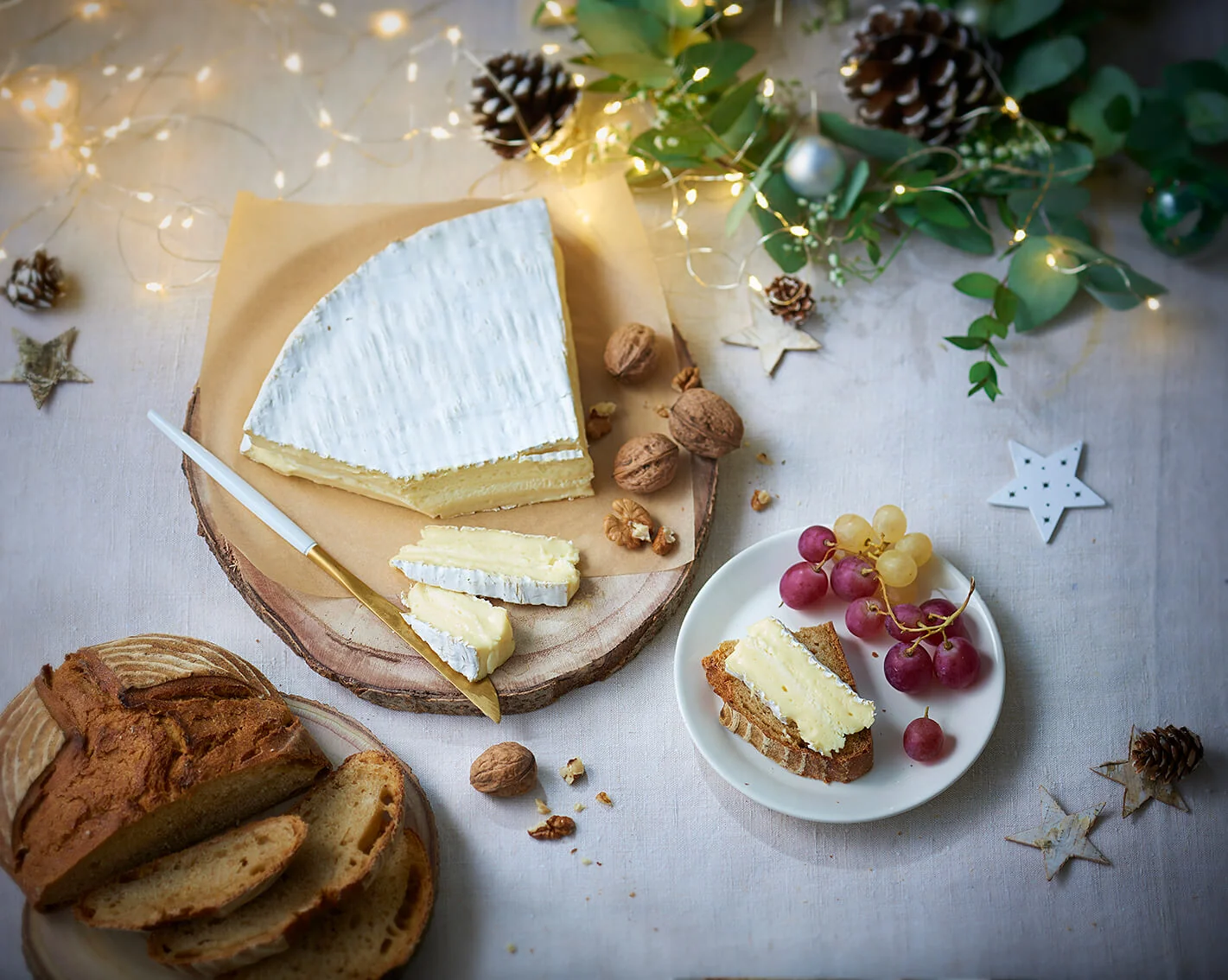 Brie mit BIO PLANETE Olivenöl und Trüffel