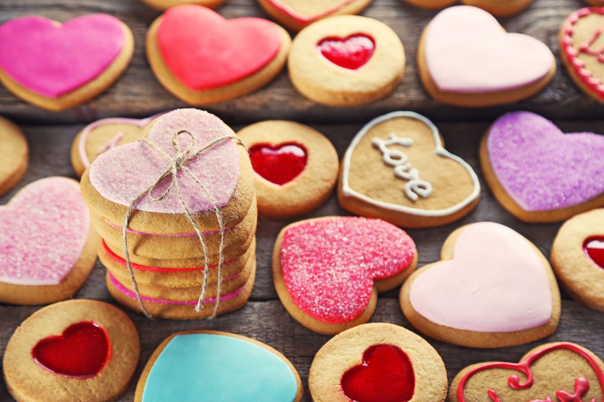 Mürbeteig-Herzen