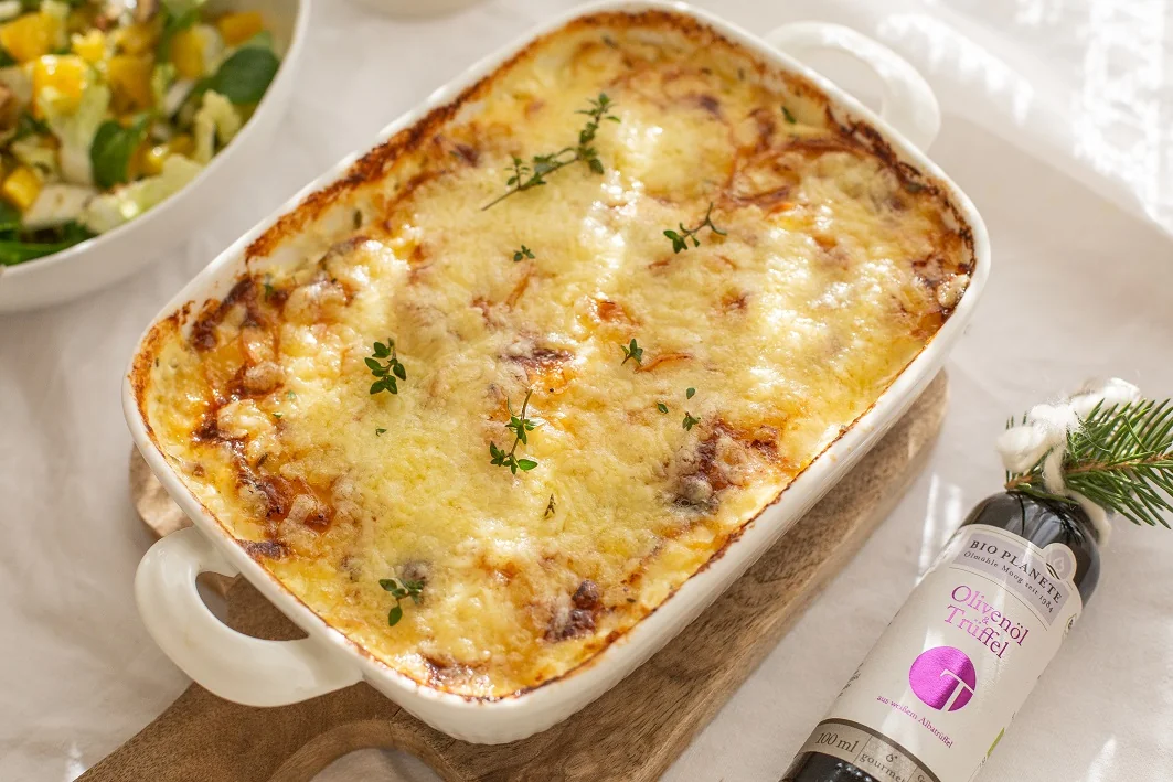 Kartoffel-Trüffel-Gratin
