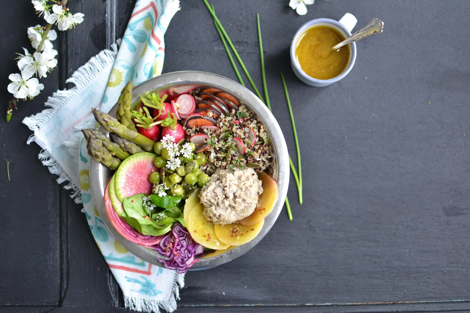 Buddha Bowl mit BIO PLANETE Mariendistelöl