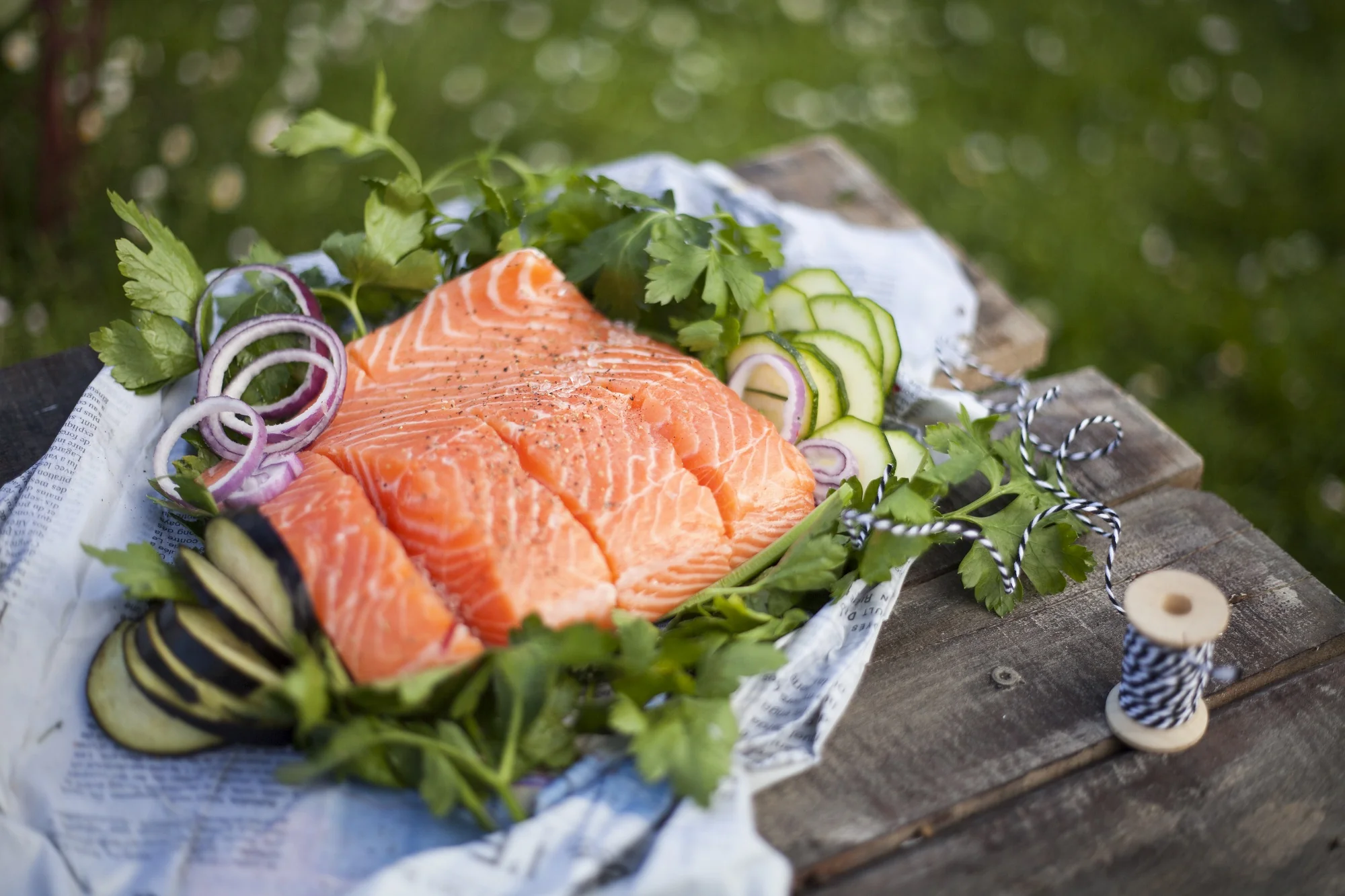 Gegrilltes Lachsfilet mit BIO PLANETE Ocitron
