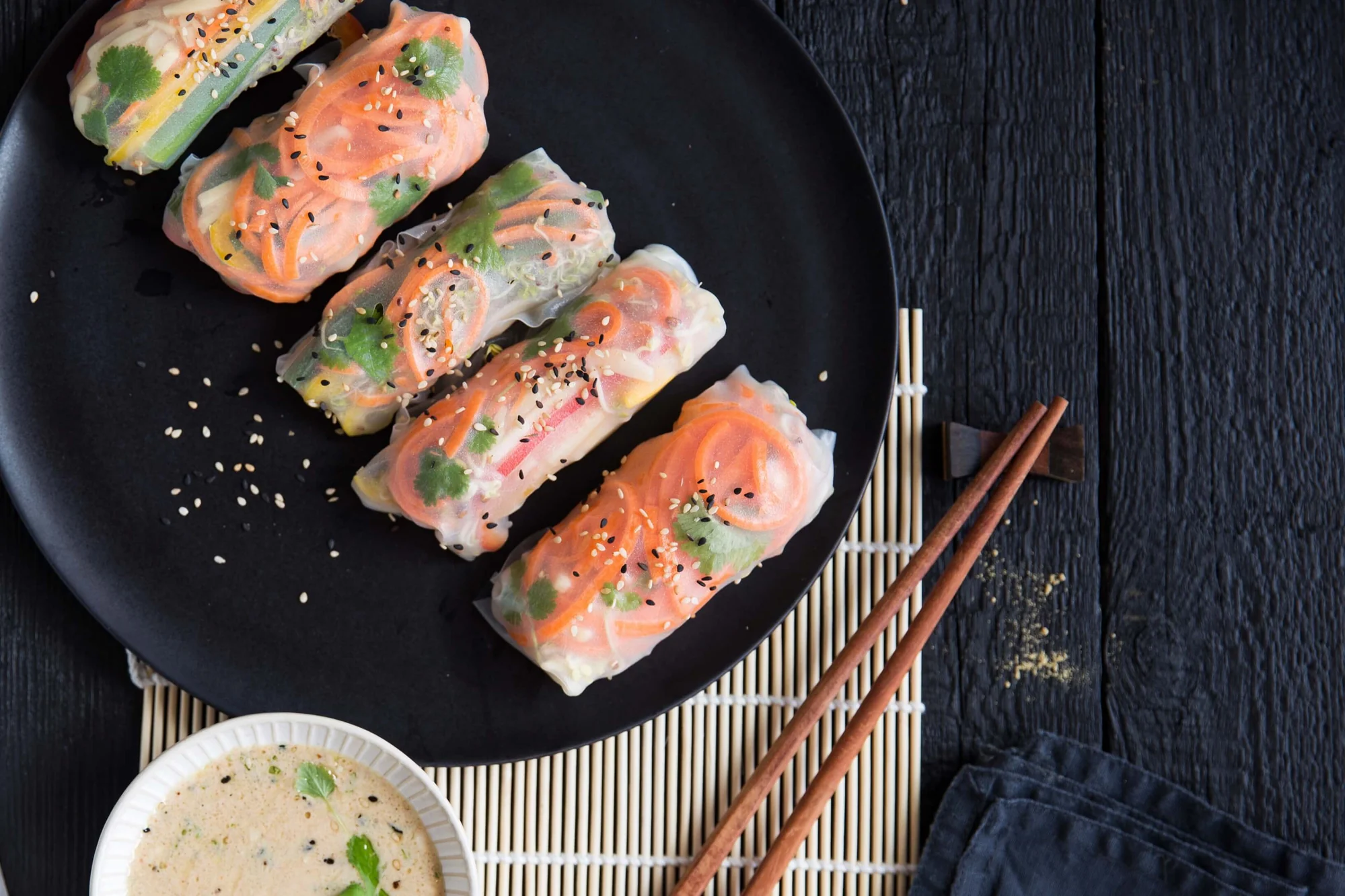 Sommerrollen mit BIO PLANETE Erdnussöl nativ