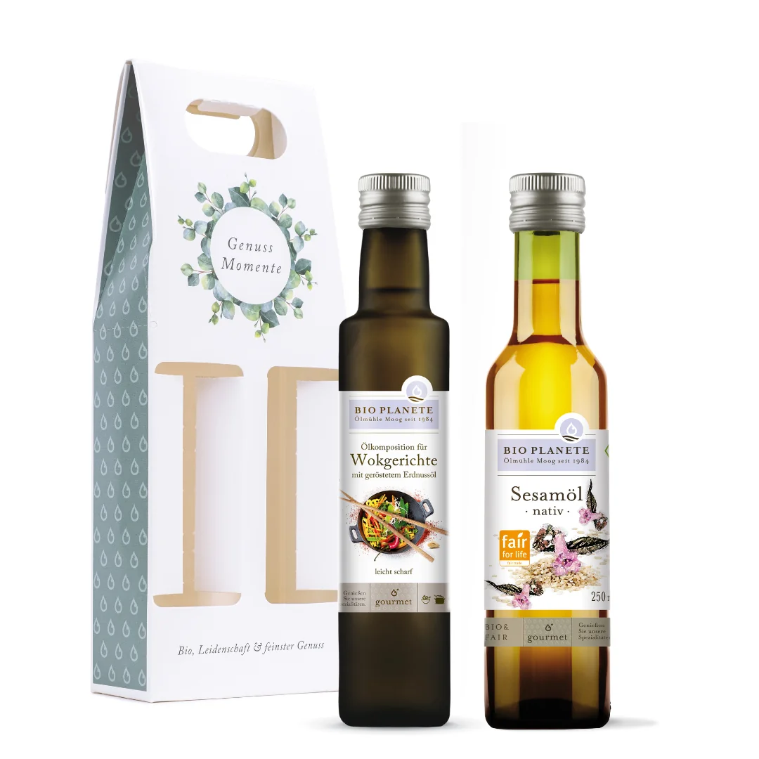 BIO PLANÈTE Geschenkbox Asia Style_Wokoel und Sesam nativ