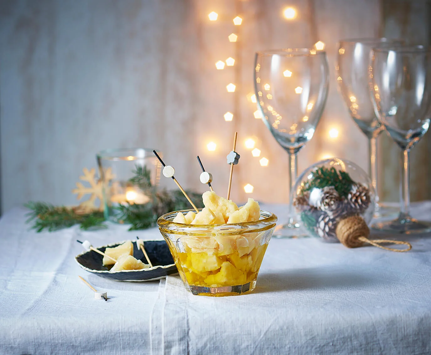 Parmesan in BIO PLANETE Olivenöl und Trüffel