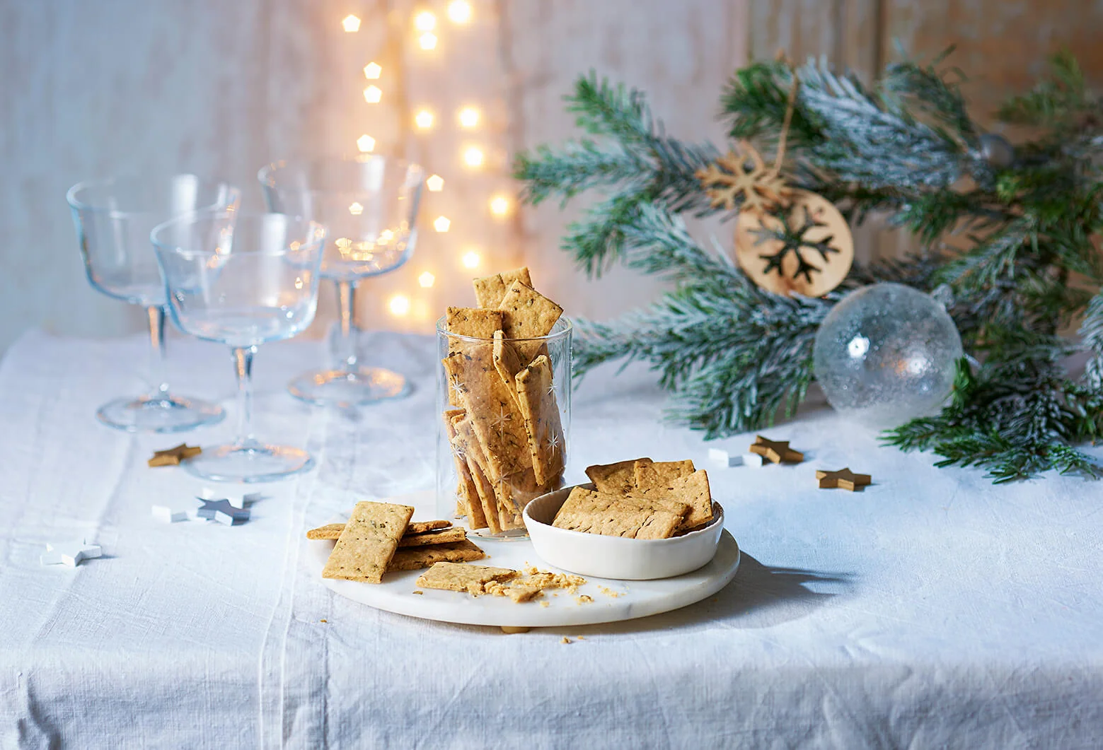 Rosmarin Cracker mit BIO PLANETE Olivenöl