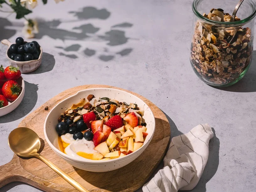 Sanddorn Granola mit BIO PLANÈTE Omega Silver