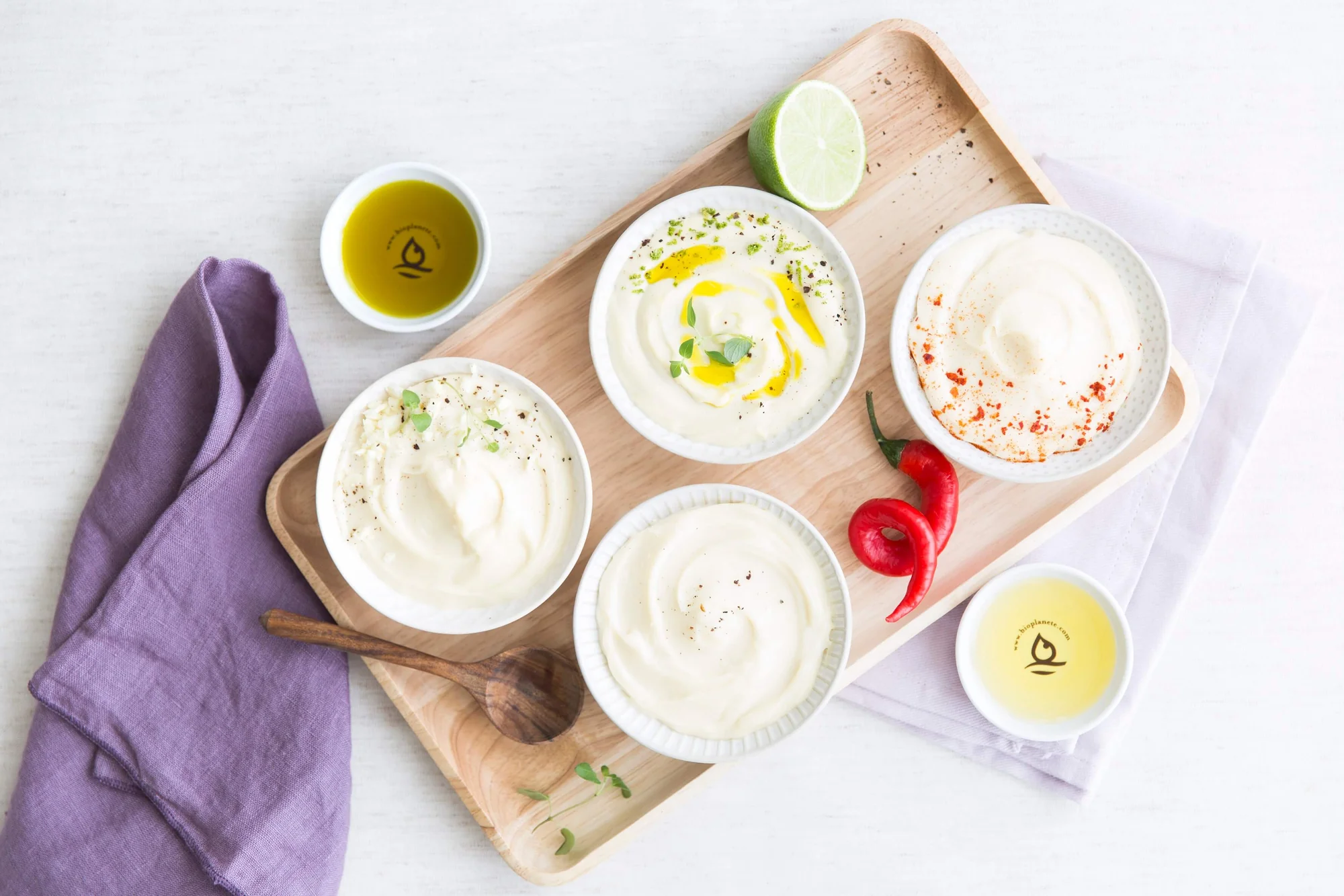 Klassische Mayonnaise mit BIO PLANETE Back und Bratöl