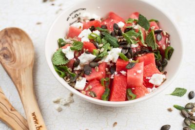 Wassermelonensalat mit Feta