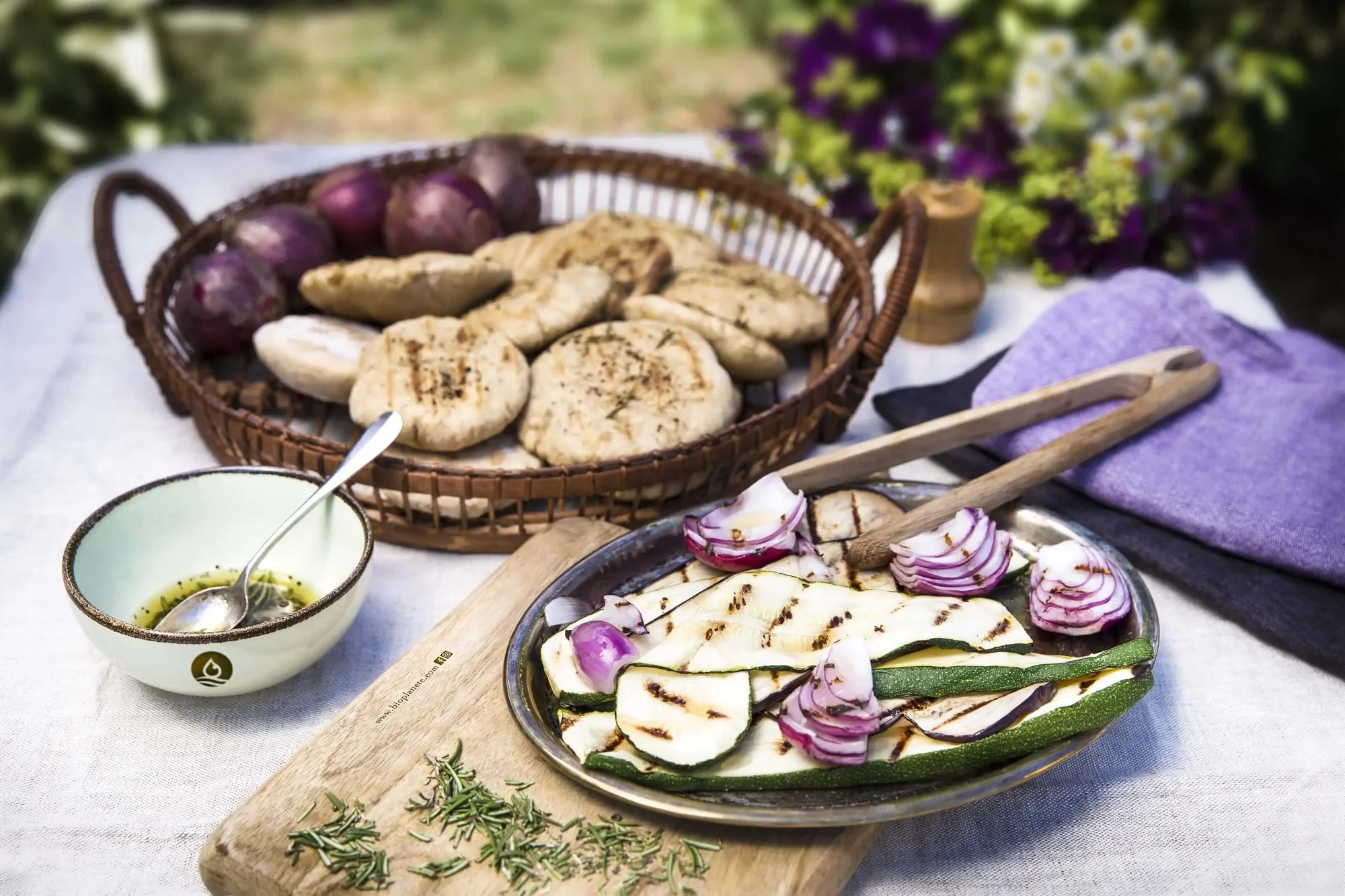 gegrilltes Gemüse