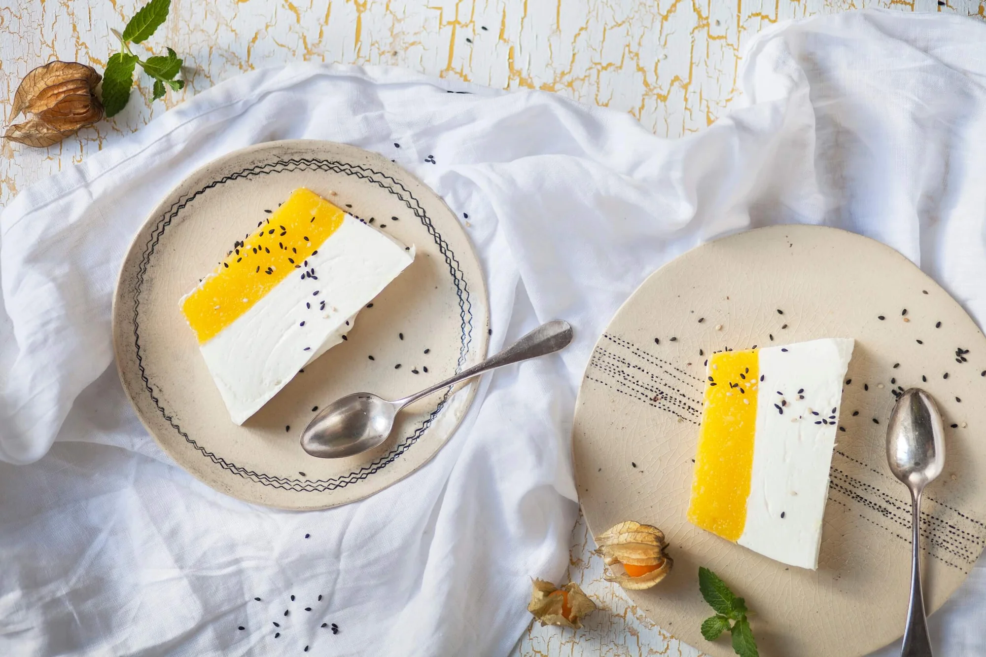 Sesam Panna Cotta mit BIO PLANETE Sesamöl