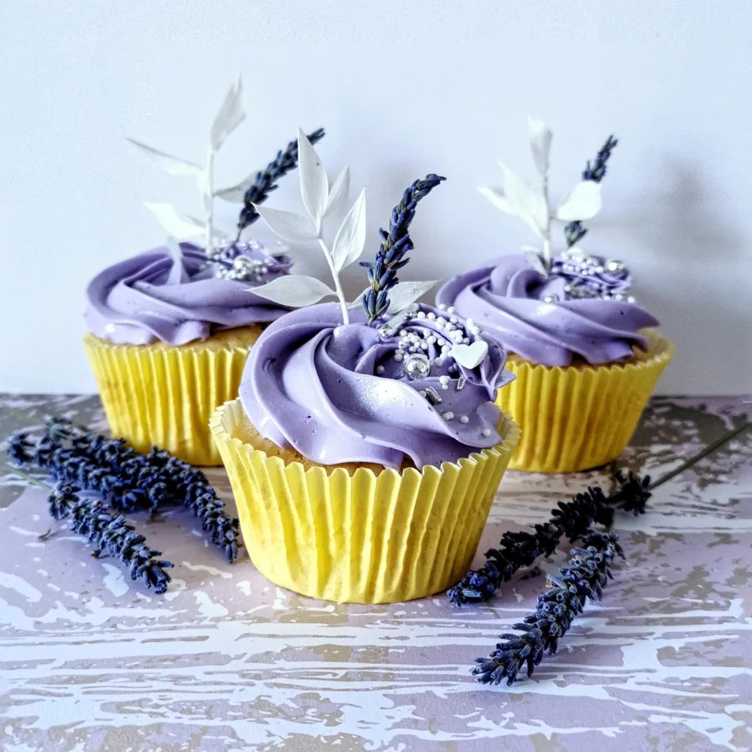 Lavendel-Zitronen-Cupcakes