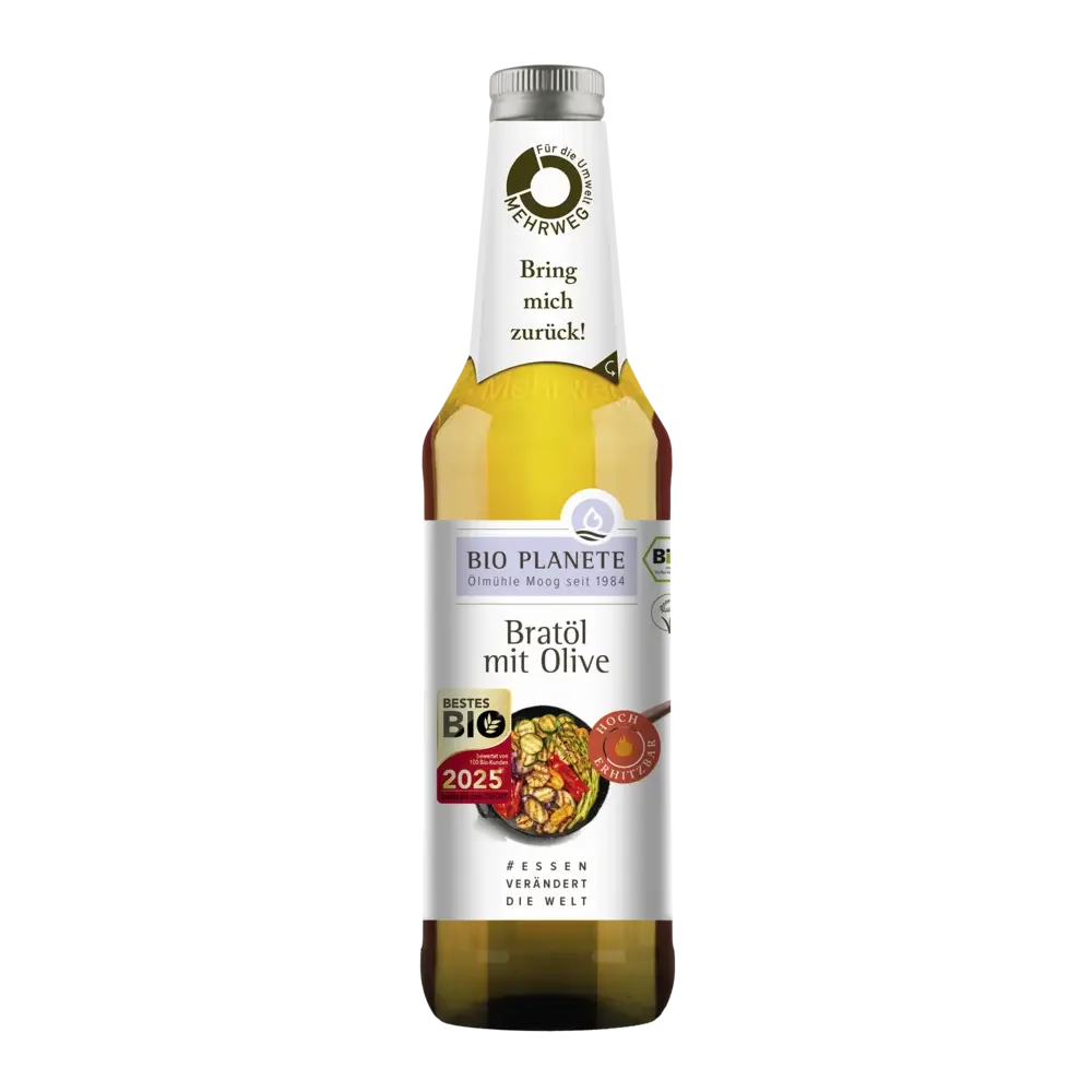 BIO PLANÈTE Brato?l_mit_Olive_500ml Mehrweg Crowner