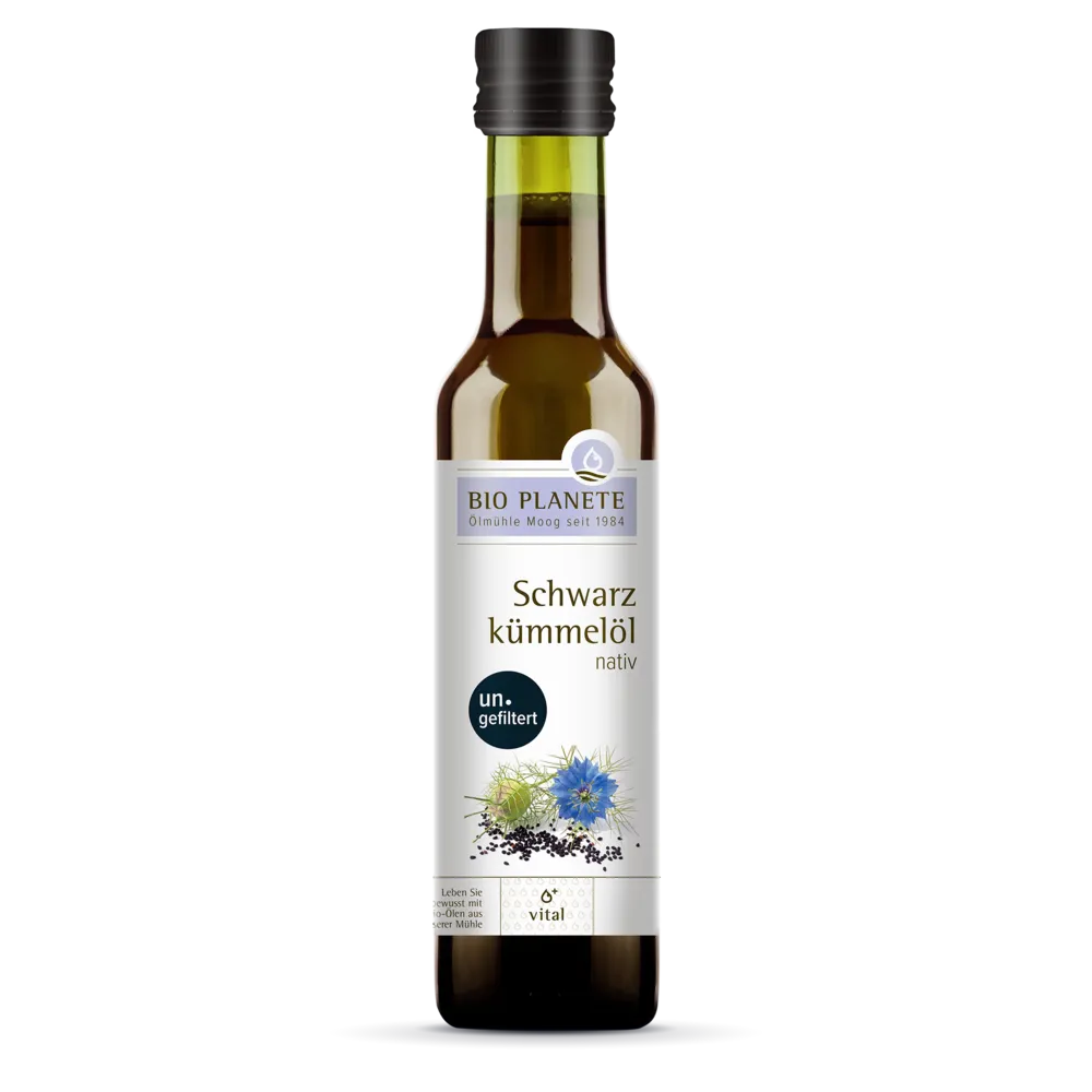 Schwarzkümmelöl nativ ungefiltert