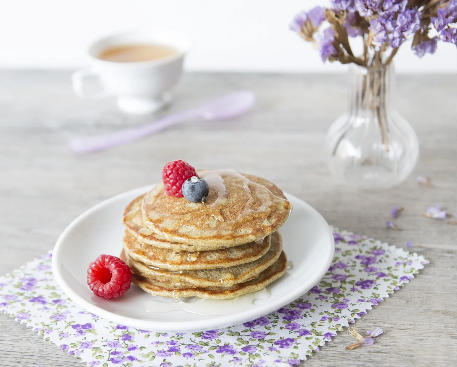 Pancakes mit BIO PLANETE Kokosfett mild gedämpft