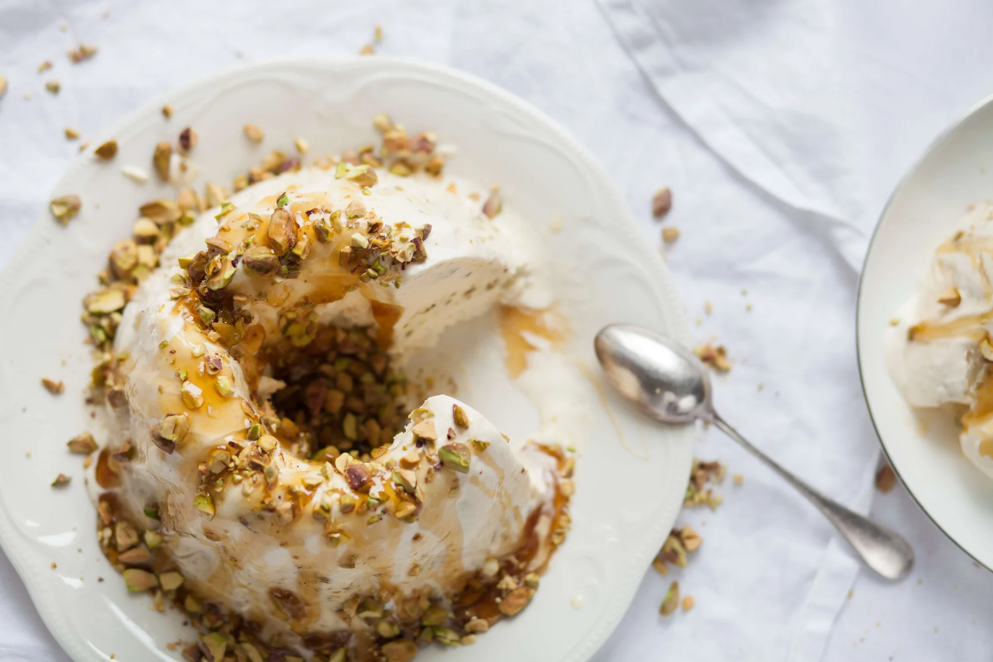 Olivenölparfait mit BIO PLANETE Fraicheur Olivenöl