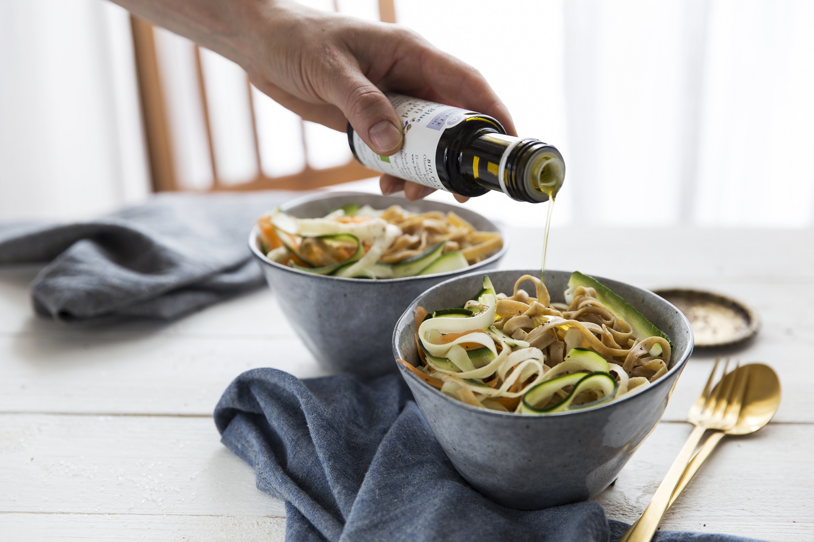 Vollkorn-Gemüse-Spaghetti