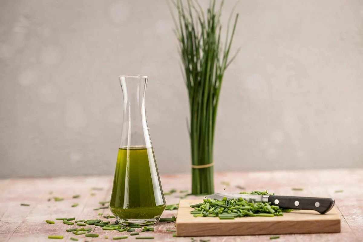 Schnittlauchöl mit BIO PLANÈTE Brat- und Backöl