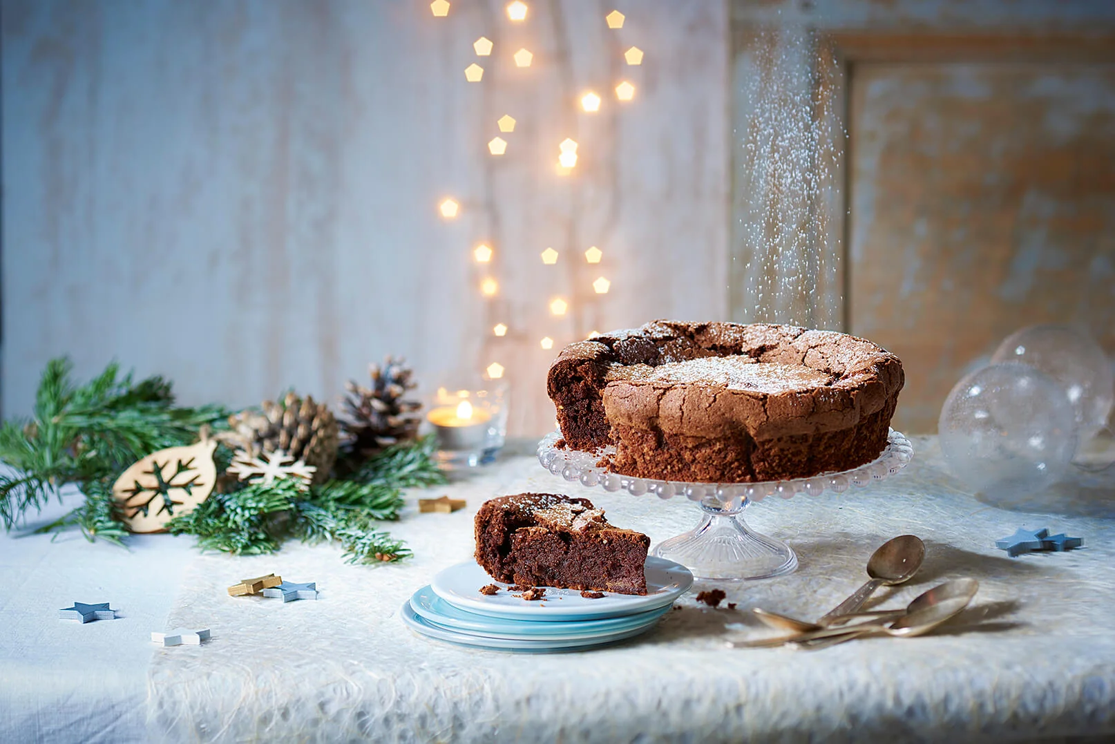 Kuchen aus Zartbitterschokolade und BIO PLANETE Olivenöl mittelfruchtig nativ extra