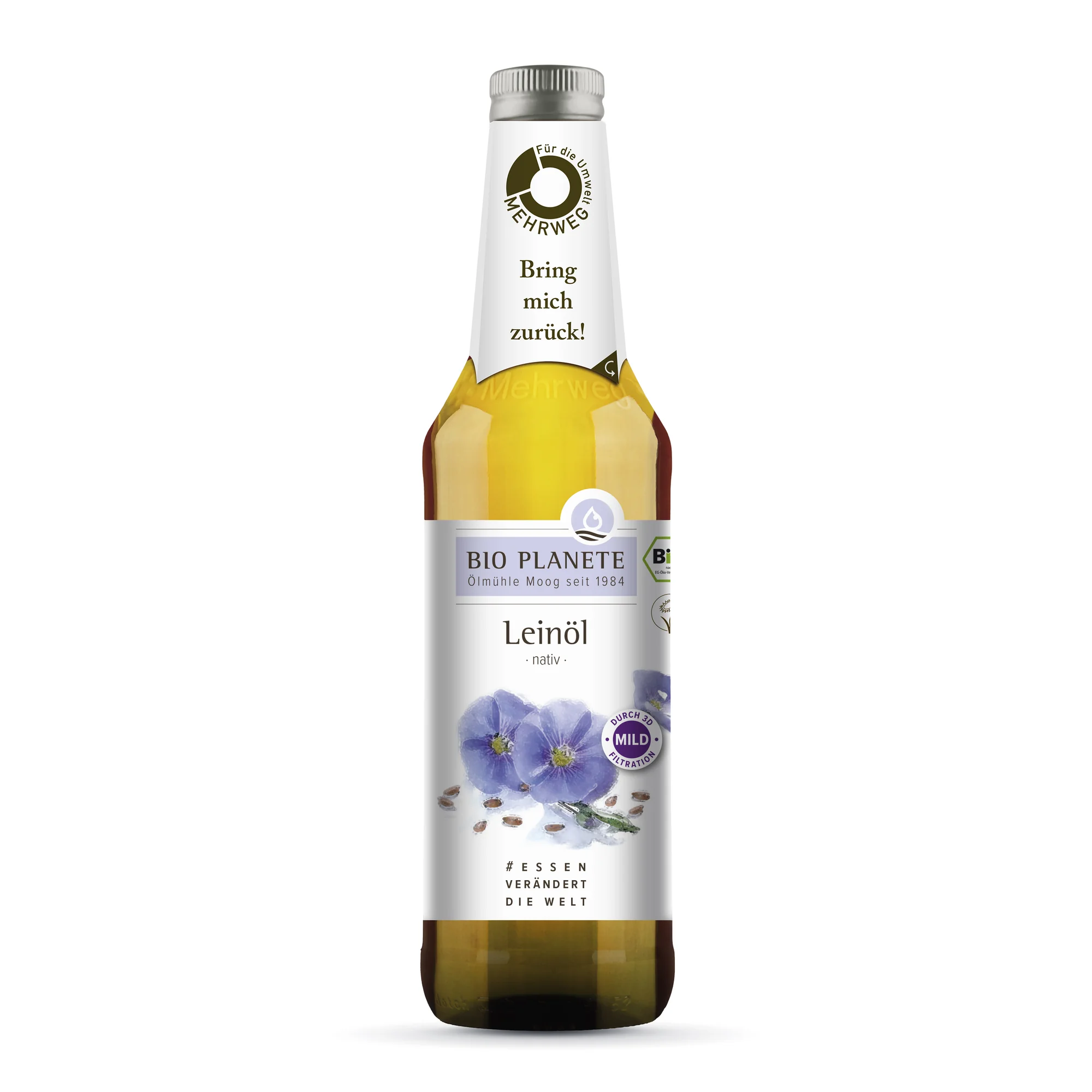 Leinöl nativ (3D-Filtration)