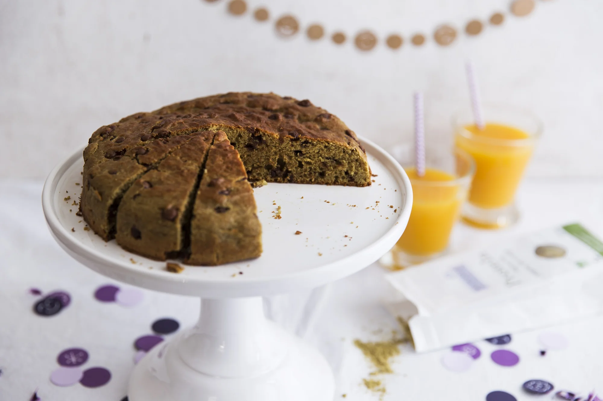 Joghurtkuchen mit Kürbiskernmehl und BIO PLANETE Sonnenblumenöl nativ